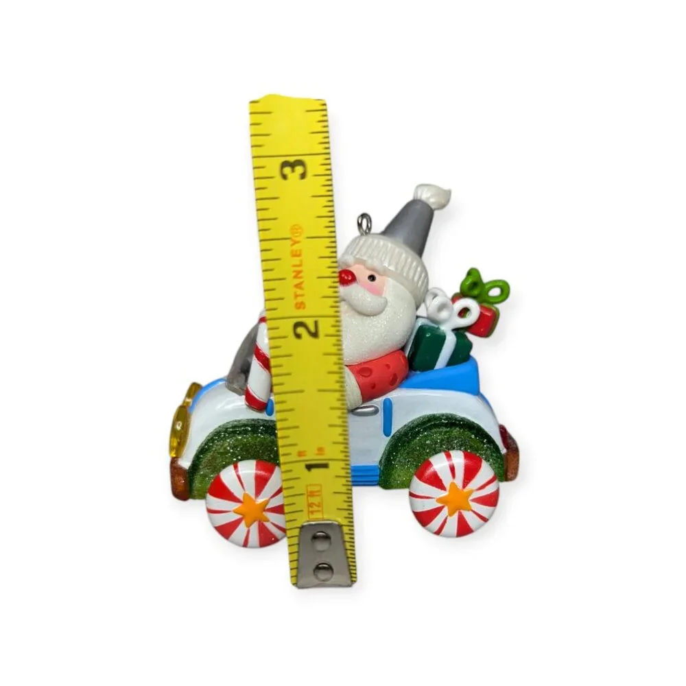 2007 Hallmark Keepsake Ornament Christmas Santa's Sweet Ride First In Series
